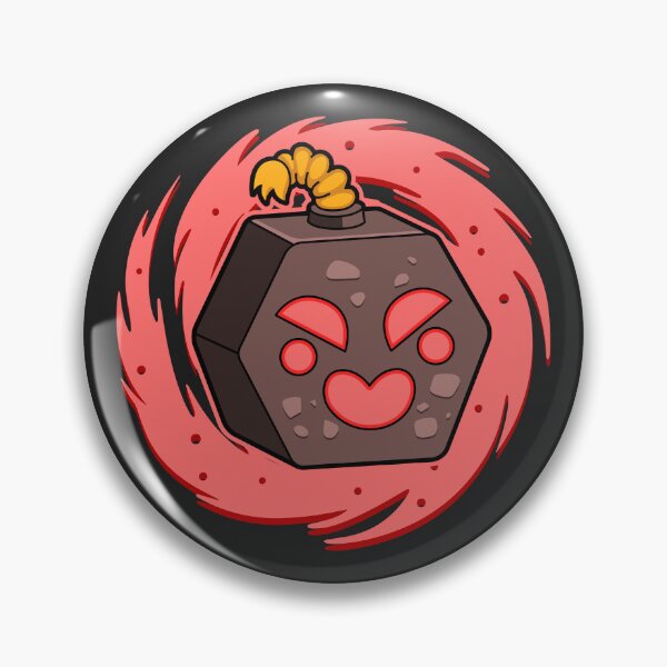 Item preview, Blox Fruits Bomb Fruit Roblox Character designed and sold by Kubala Designs.