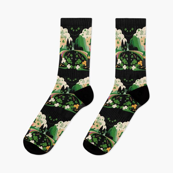 Item preview, Gnome with gold and clover in hand designed and sold by MargoMalej.