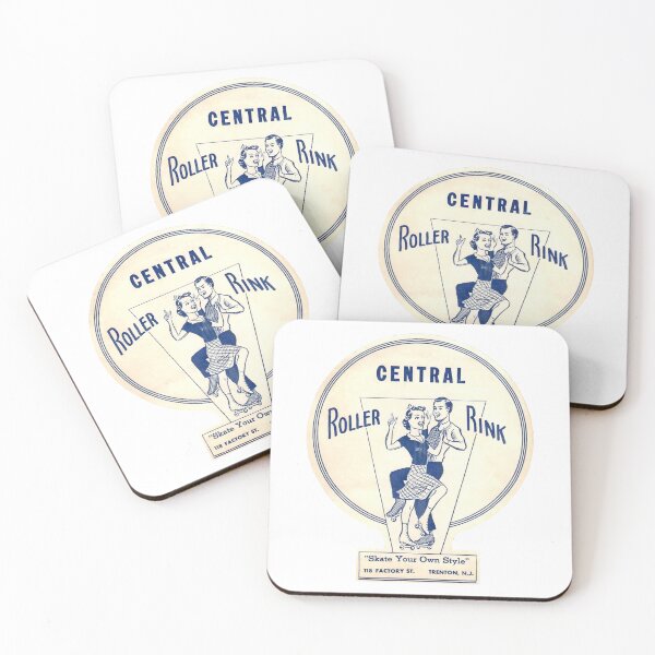 Item preview, Central Roller Rink Trenton New Jersey Roller Skating Rink Sticker Decal Label designed and sold by tislord.