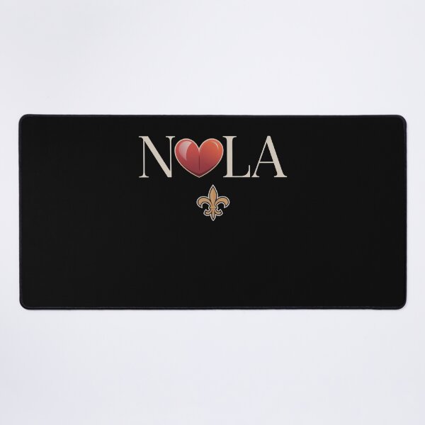 Item preview, Love Nola New Orleans Heart NOLA Fleur de Lis designed and sold by PosiMCreations.