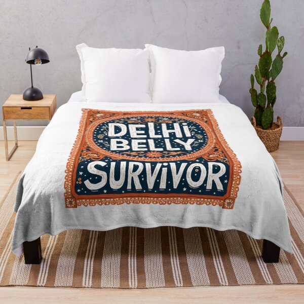 Item preview, delhi belly survivor designed and sold by Ismartista.