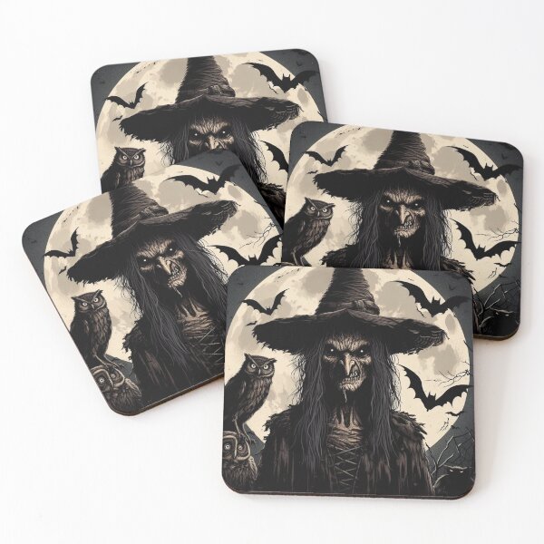 Item preview, Halloween creepy witch designed and sold by JALNERVION SHOP.