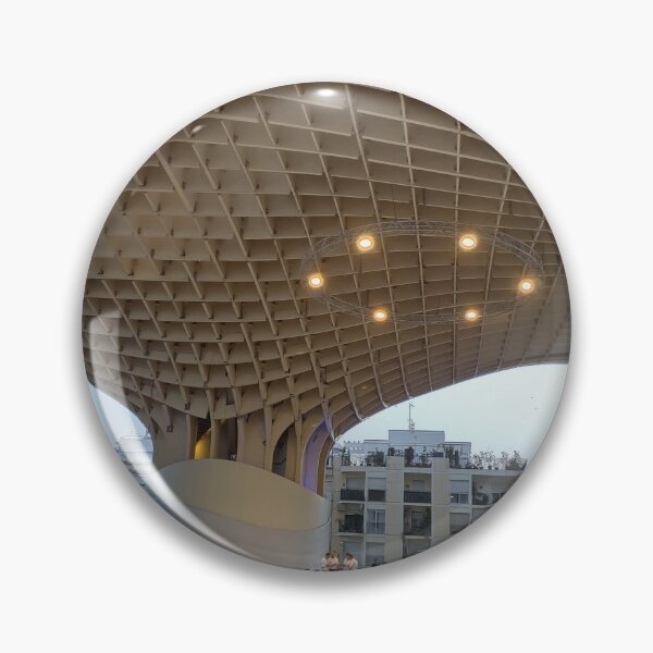 Item preview, interior of setas de sevilla, spain  designed and sold by ellenisqueen.