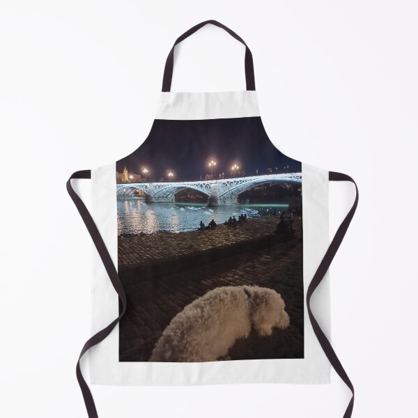 Item preview, my dog at a bridge in seville, spain designed and sold by ellenisqueen.