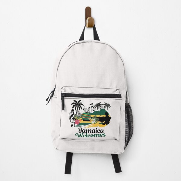 Item preview, Jamaica Welcomes Flag Map Kingston, reggae, designed and sold by AnimalsDH305.