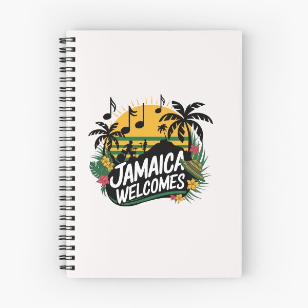 Item preview, Jamaica Welcomes Flag Map Kingston, reggae, designed and sold by AnimalsDH305.