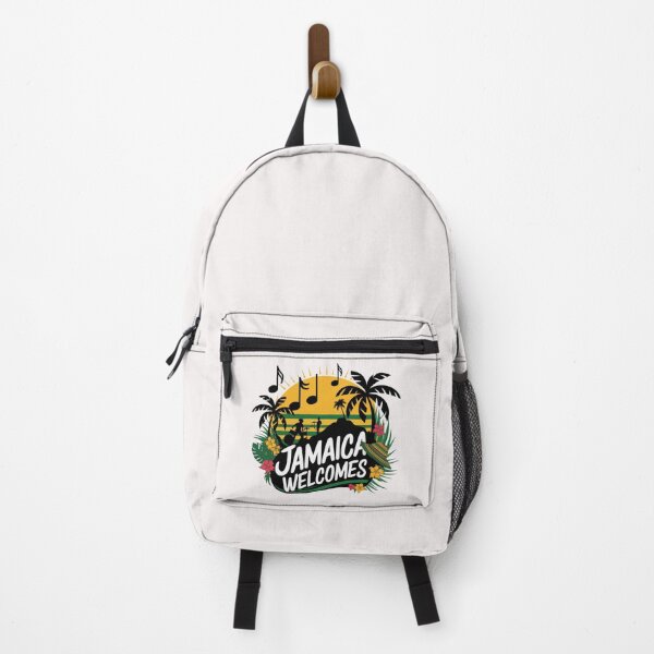 Item preview, Jamaica Welcomes Flag Map Kingston, reggae, designed and sold by AnimalsDH305.