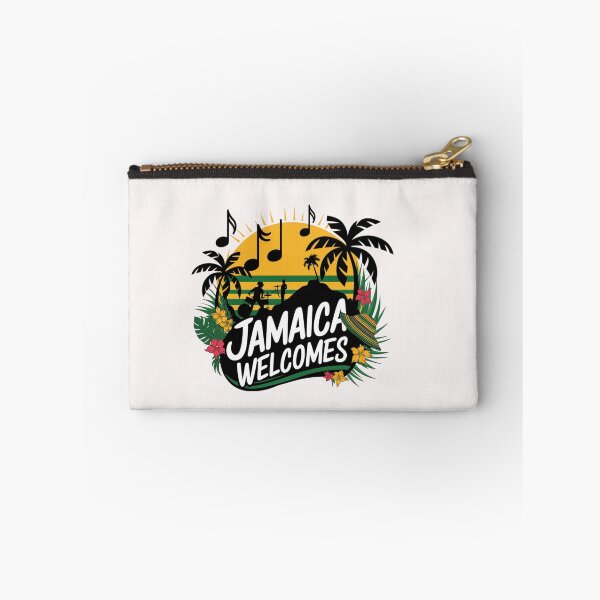 Item preview, Jamaica Welcomes Flag Map Kingston, reggae, designed and sold by AnimalsDH305.
