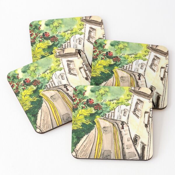 Item preview, A Lovely Little Street in Cambridge designed and sold by Dianna Hardy Art.