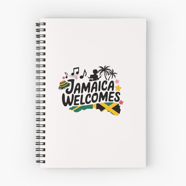 Item preview, Jamaica Welcomes Flag Map Kingston, reggae, designed and sold by AnimalsDH305.
