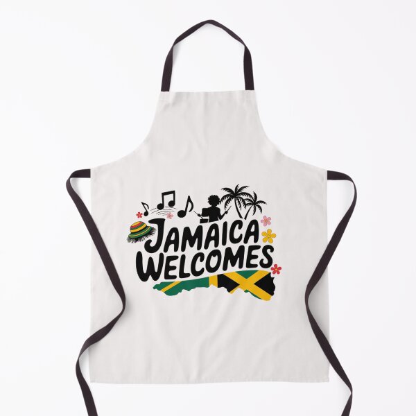 Item preview, Jamaica Welcomes Flag Map Kingston, reggae, designed and sold by AnimalsDH305.
