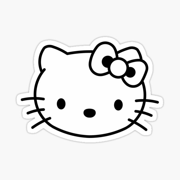 Item preview, hello kitty designed and sold by Kama black&white.