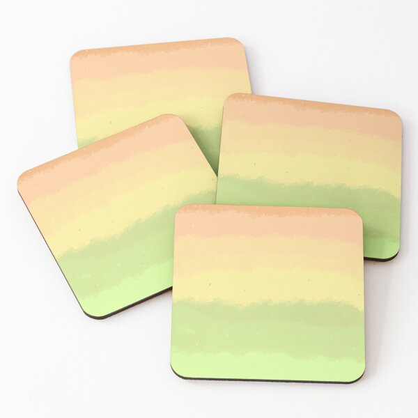 Item preview, Summer Fun - Orange Yellow Green Watercolor Ombre Gradient designed and sold by PreciousMotifs.