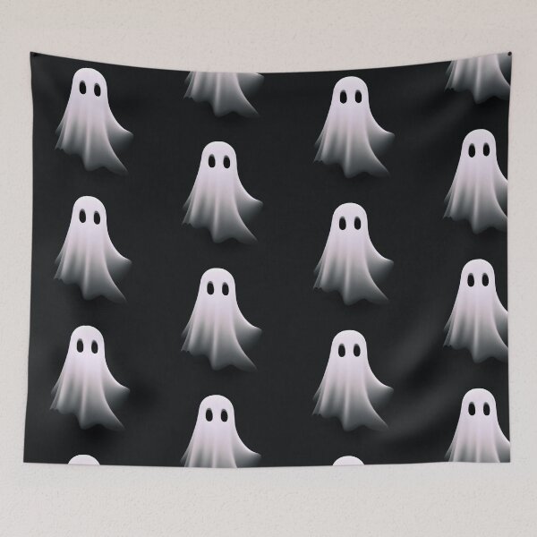 Item preview, Ghost on black background designed and sold by JALNERVION SHOP.