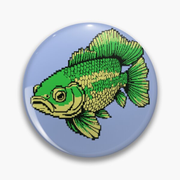 Item preview, pixel fish designed and sold by jadocen.