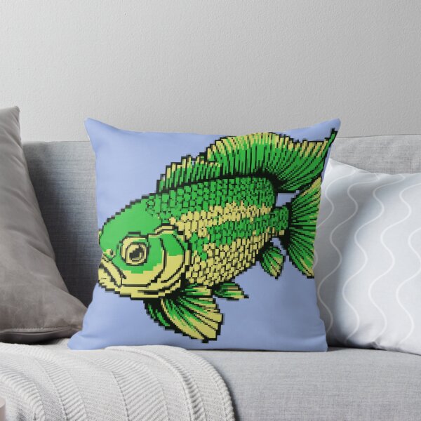 Item preview, pixel fish designed and sold by jadocen.