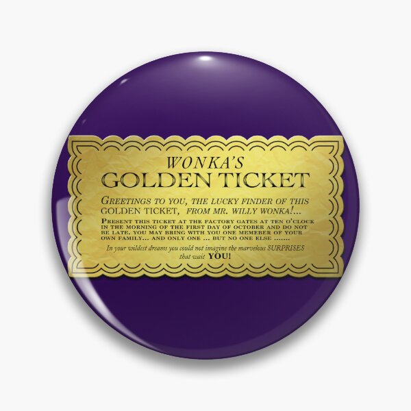 Item preview, Golden Ticket designed and sold by -Koleidescope.