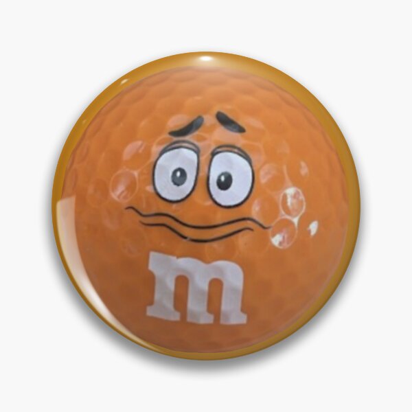 Item preview, Orange MnM Golfball designed and sold by Image-inationn.