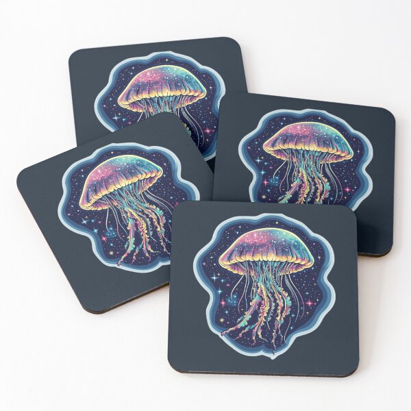 Item preview, Nebula Jellyfish designed and sold by MYTHIC PEEL STICKERS.