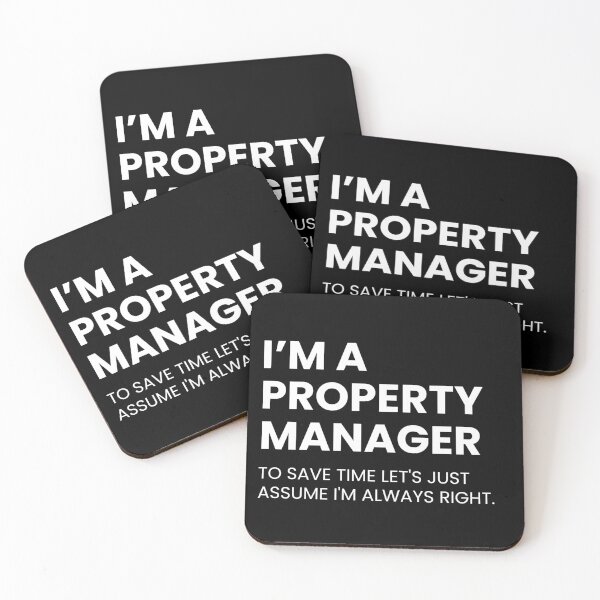 Item preview, I’m A Property Manager To Save Time Let’s Just Assume I’m Always Right Funny designed and sold by CuteLovelyDesigns.