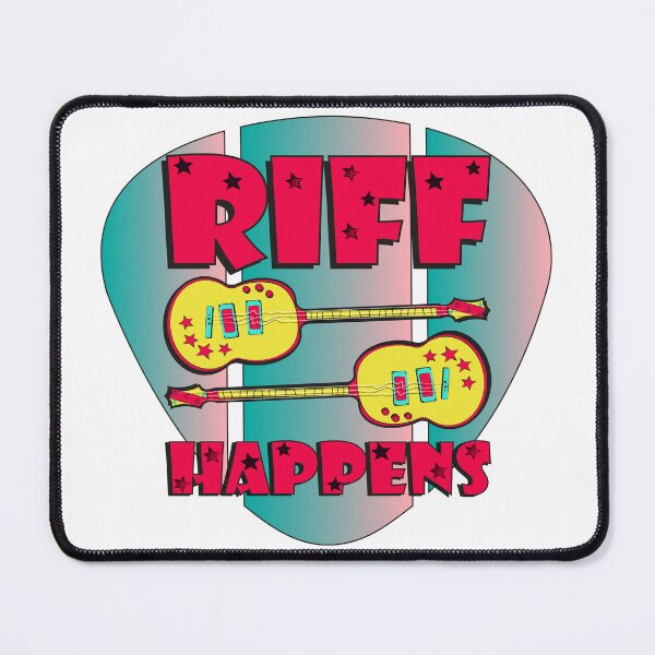 Item preview, Riff Happens - Funny Comic-Style Guitars designed and sold by Mati-Studio.