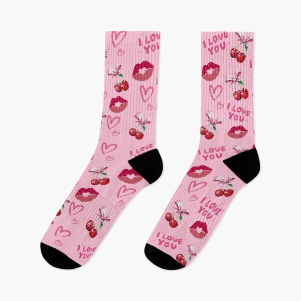 Item preview, Pink Bows And Cherries Pattern designed and sold by CraftyBloom.