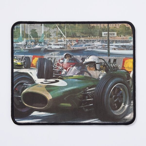 Item preview, Monaco Grand Prix 1968 – Vintage Formula 1 Poster, Classic F1 Racing, Historic Motorsport Art designed and sold by Road To Track.