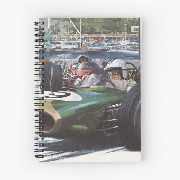 Item preview, Monaco Grand Prix 1968 – Vintage Formula 1 Poster, Classic F1 Racing, Historic Motorsport Art designed and sold by Road To Track.