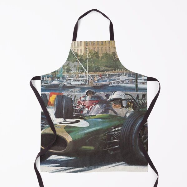 Item preview, Monaco Grand Prix 1968 – Vintage Formula 1 Poster, Classic F1 Racing, Historic Motorsport Art designed and sold by Road To Track.