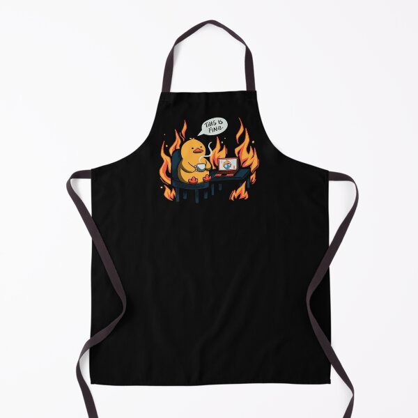 Item preview, This Is Fine Duck Coffee by Tobe Fonseca designed and sold by Tobe Fonseca®.