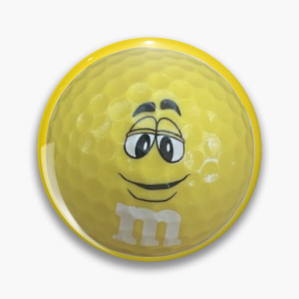 Item preview, Yellow MnM Golfball designed and sold by Image-inationn.