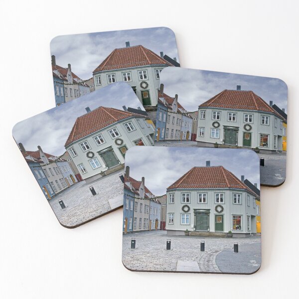 Item preview, Bakklandet, Trondheim, Norway: Colourful Cobbled Street designed and sold by Martyn R Arnold Fine Art Nature & Landscape Photography.