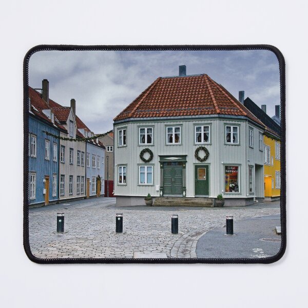 Item preview, Bakklandet, Trondheim, Norway: Colourful Cobbled Street designed and sold by Martyn R Arnold Fine Art Nature & Landscape Photography.