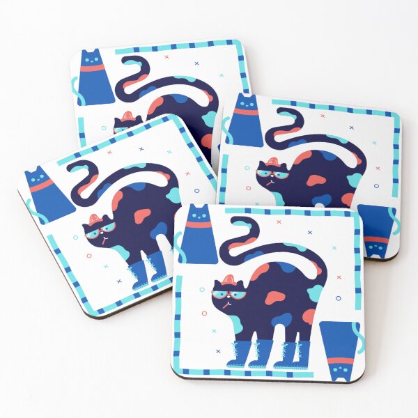 Item preview, Abstract Feline Fun designed and sold by Arte82.