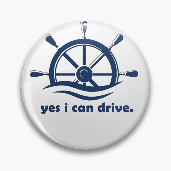 Item preview, I Can Drive with Nautical Spirit designed and sold by Stylefishing.