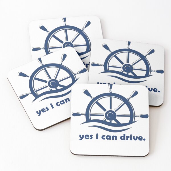 Item preview, I Can Drive with Nautical Spirit designed and sold by Stylefishing.