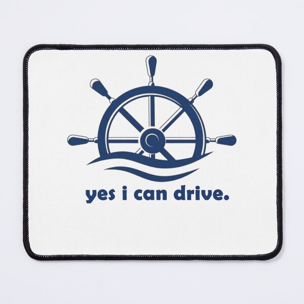 Item preview, I Can Drive with Nautical Spirit designed and sold by Stylefishing.