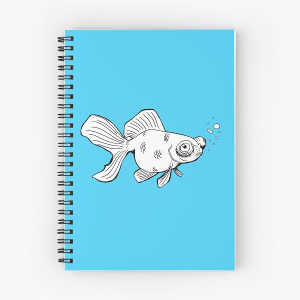 Item preview, Telescope Goldfish B&W designed and sold by Paigeart4sale.