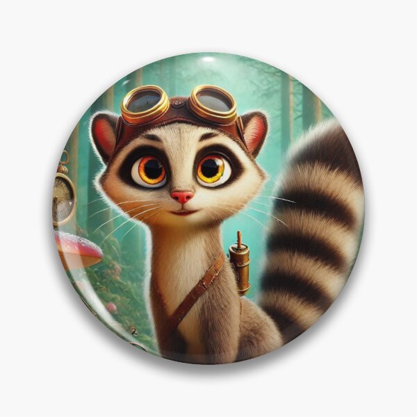 Item preview, Steampunk Polecat designed and sold by Sillytoe.