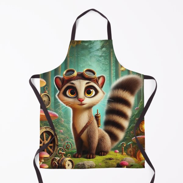Item preview, Steampunk Polecat designed and sold by Sillytoe.