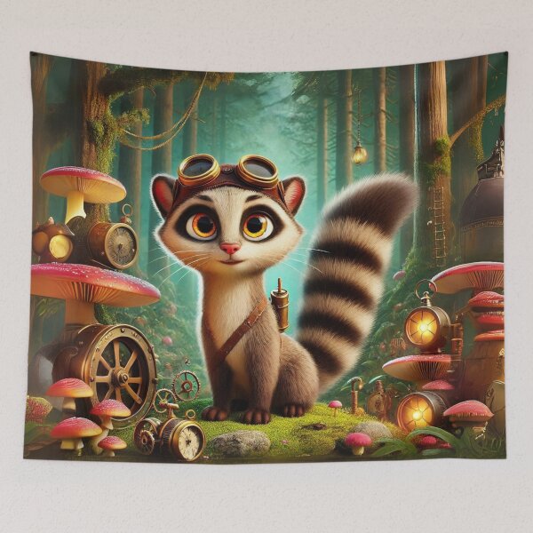 Item preview, Steampunk Polecat designed and sold by Sillytoe.