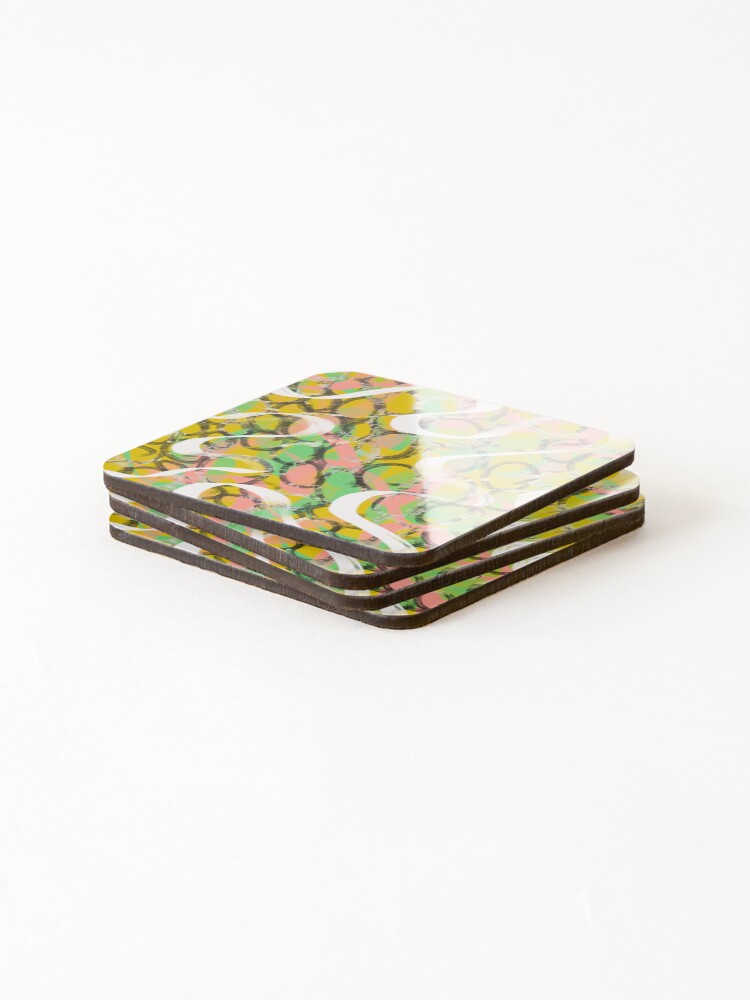 Thumbnail 4 of 5, Coasters (Set of 4), loopy 25 designed and sold by Roco47.