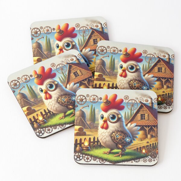 Item preview, Steampunk Polish Chicken designed and sold by Sillytoe.
