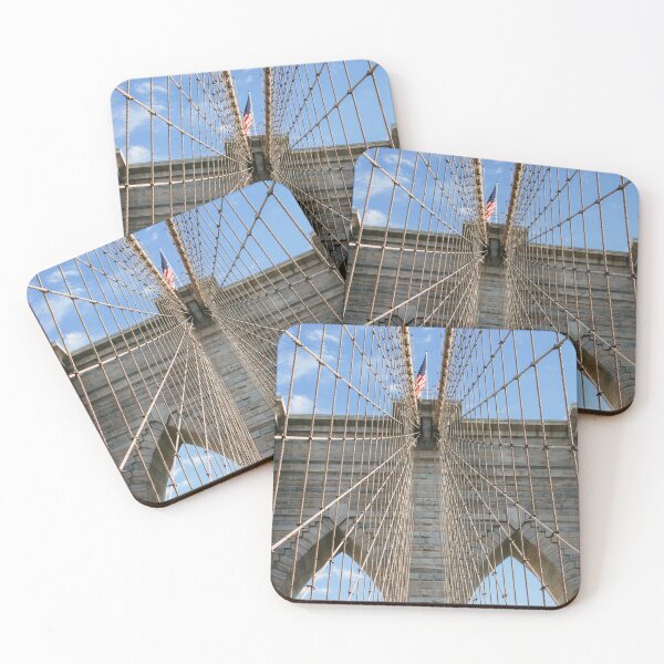Item preview, Brooklyn Bridge perspective designed and sold by rhosbahu.