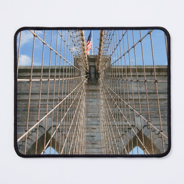 Item preview, Brooklyn Bridge perspective designed and sold by rhosbahu.