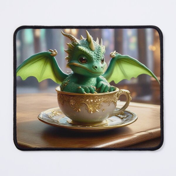 Item preview, Teacup Dragons designed and sold by UglyMandalas.