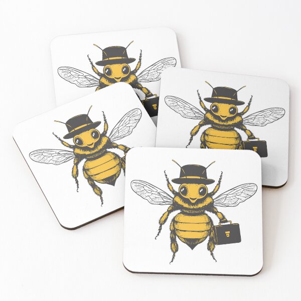 Item preview, Busy Bee: vintage comic style worker Bee designed and sold by Paalokas.