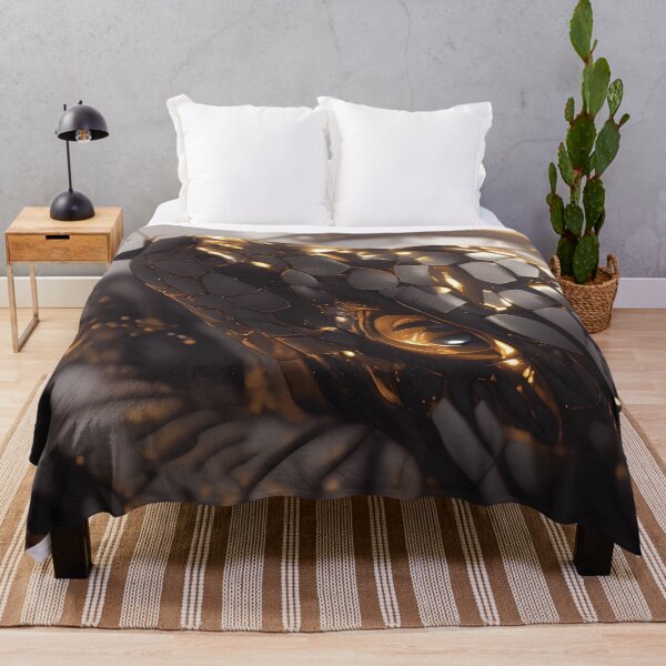 Item preview, King Cobra | Fantasy in Golden and Black Tones designed and sold by AJ Lab.