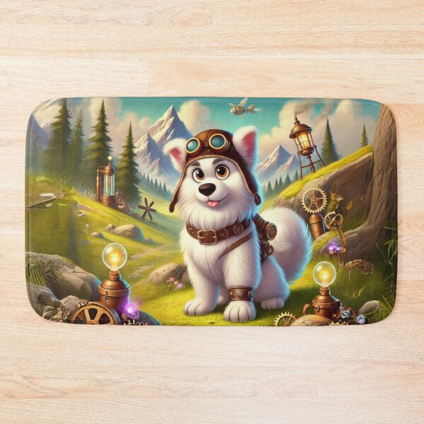 Item preview, Steampunk Polish Tatra Sheepdog designed and sold by Sillytoe.