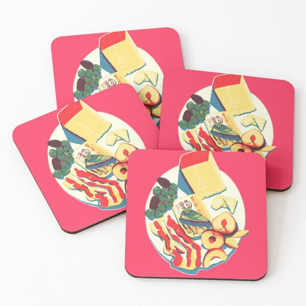 Item preview, Mediterranean Food (Pink) designed and sold by CinziaDuan.